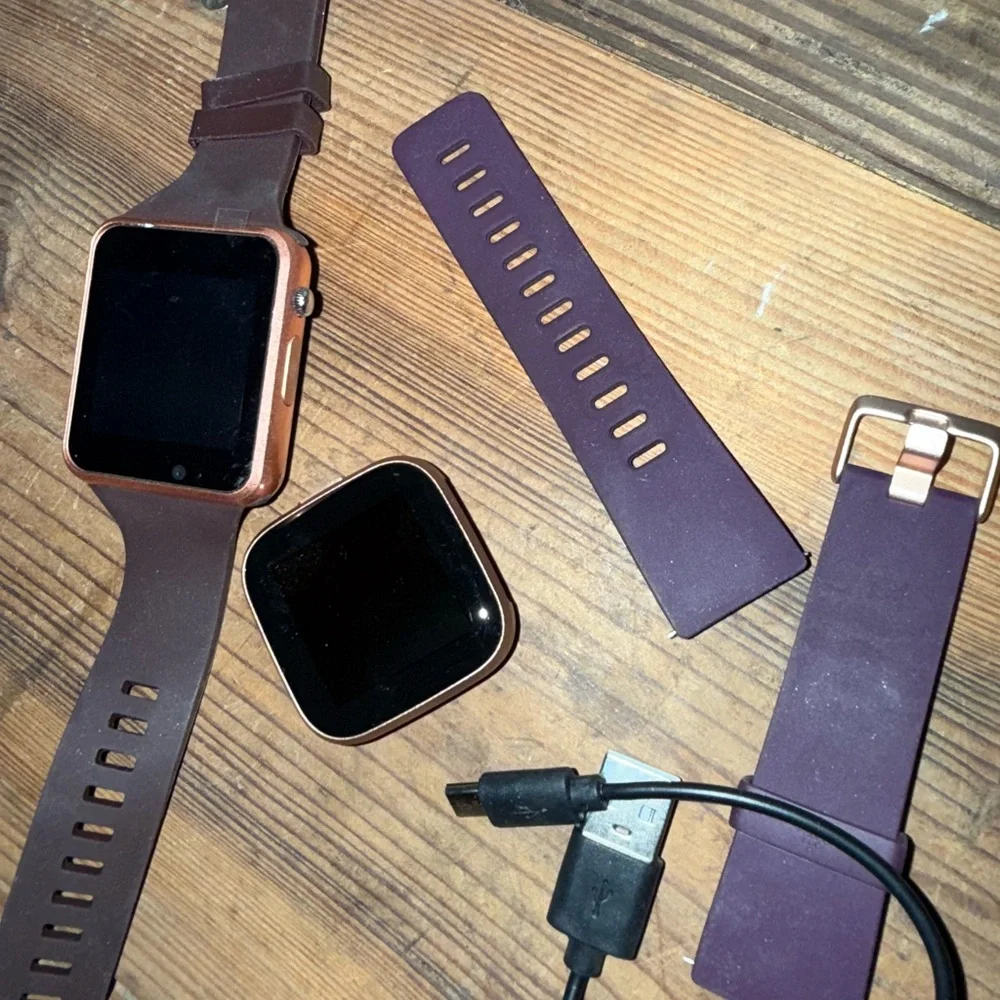 Smartwatch and Fitbit combo
